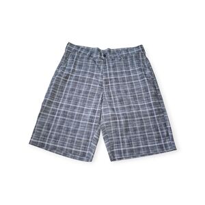 PGATour Men's Flat Front Golf Shorts, Color Caviar, Size 32